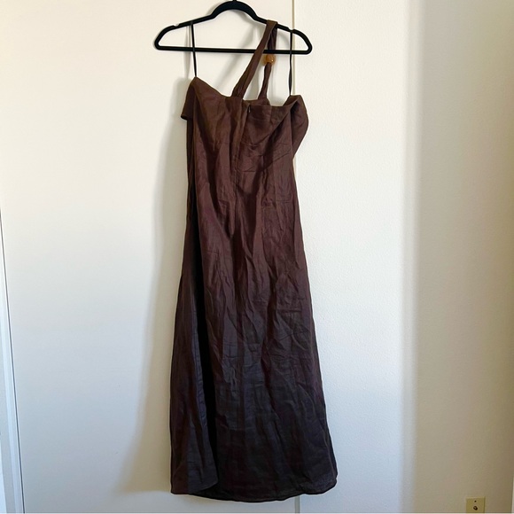 NWOT! House of Harlow 1960 x REVOLVE Faustine Maxi Dress in Brown - Picture 5 of 5